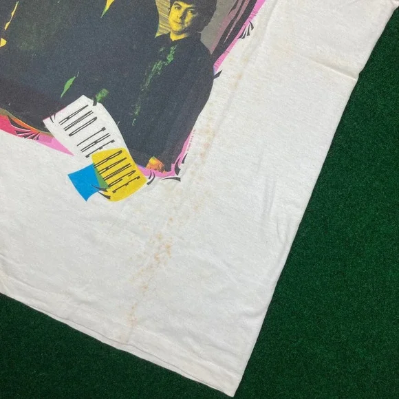 Vintage Bruce Hornsby And The Range Shirt Mens XL White 1990 A Night On The Town - Picture 5 of 16